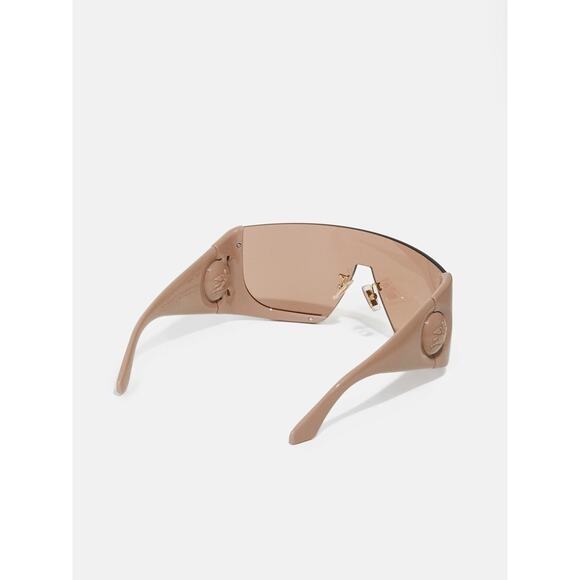 New Etro ETROMACARON 0FWM2S Shield Sunglasses in Beige Authentic main image 10